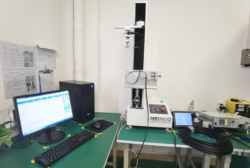 fiber optic cable assembly pull force test gr-326-core rayoptic