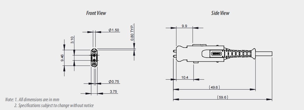 fiber optic cable assembly sn connector