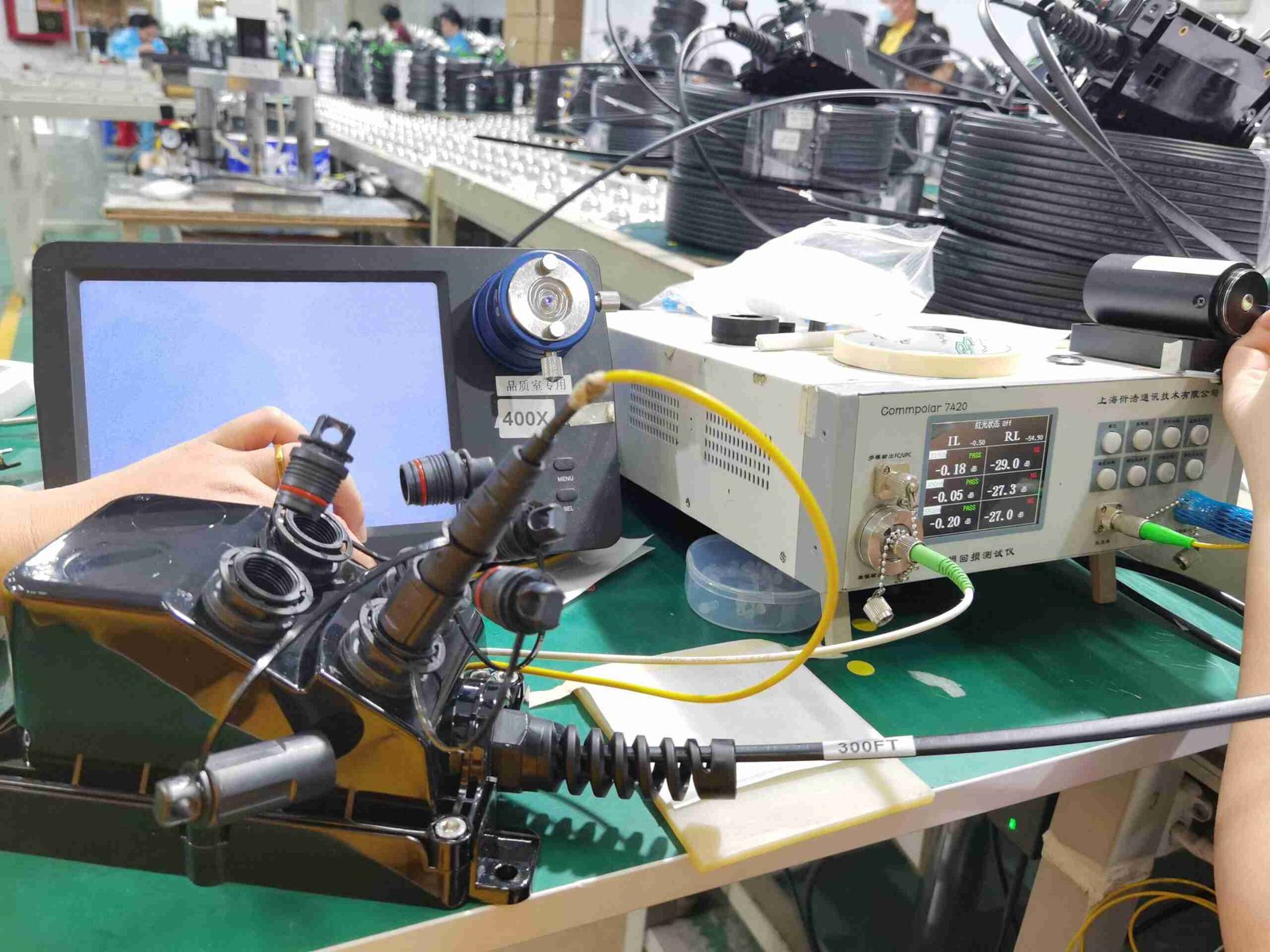 Multiport service terminals