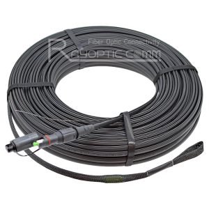 a fiber optic patch cable terminated optitap scapc and scapc connector