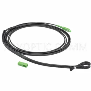SC/APC to SC/APC fiber patch cable with pulling grip for FTTH installation
