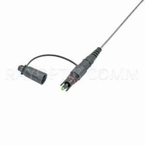 Waterproof Field Assembly SC/APC Connector OptiTap Compatible Outdoor Design