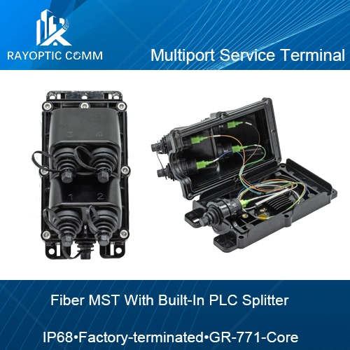 What Is a Fiber MST Terminal with Built-In PLC Splitter?